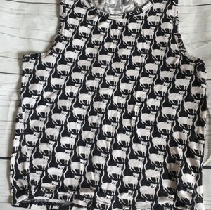 Cat crop tank